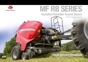 राउंड बेलर Massey Ferguson RB 4160V Classic 
