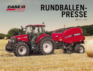 राउंड बेलर Case IH RB 455 VC  