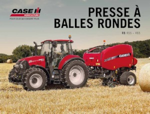 राउंड बेलर Case IH RB 455 VC  