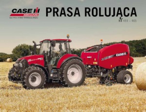 राउंड बेलर Case IH RB 465 VC  