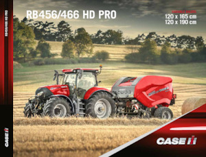 राउंड बेलर Case IH RB 456 HD