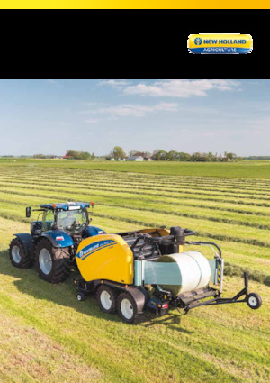 राउंड बेलर New Holland Roll Baler 125 Combi
