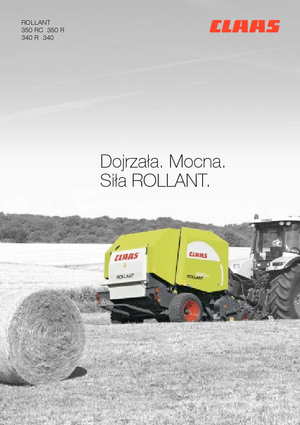 राउंड बेलर Claas Rollant 340 RF