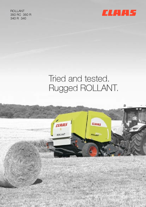 राउंड बेलर Claas Rollant 350 RC