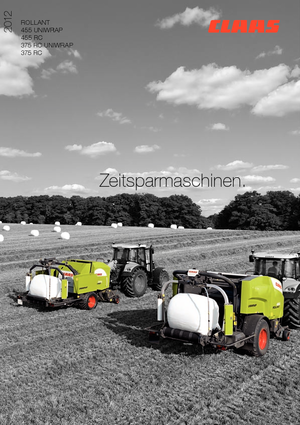 राउंड बेलर Claas Rollant 455 RC Pro