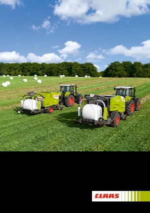राउंड बेलर Claas Rollant 455 RC Pro 