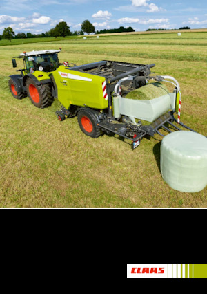 राउंड बेलर Claas Rollant 540 RC Pro