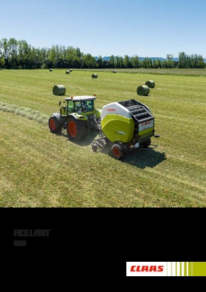 राउंड बेलर Claas Rollant 620 RF