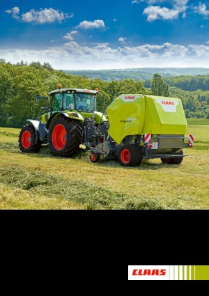 राउंड बेलर Claas Rollant 620 RF