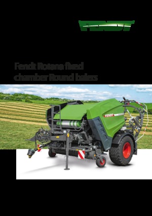 राउंड बेलर Fendt Rotana 130 F