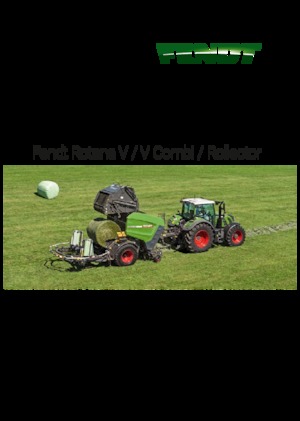 राउंड बेलर Fendt Rotana 160 V