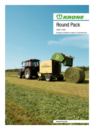 राउंड बेलर Krone Round Pack 1250