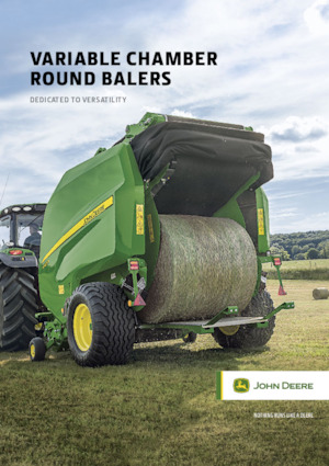राउंड बेलर John Deere V461M 