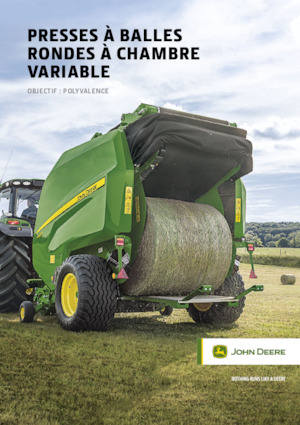 राउंड बेलर John Deere V461M 