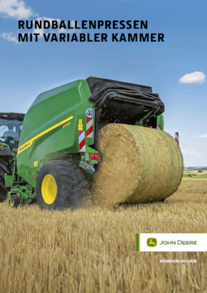 राउंड बेलर John Deere V462R 