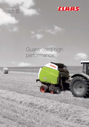 राउंड बेलर Claas Variant 360 RC