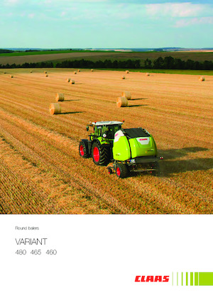 राउंड बेलर Claas Variant 460 RF