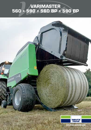 राउंड बेलर DEUTZ-FAHR VariMaster 590