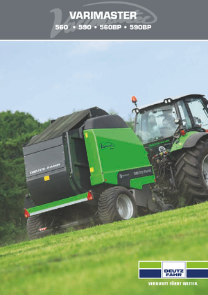 राउंड बेलर DEUTZ-FAHR VariMaster 590