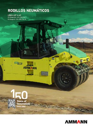 रबर-व्हील्ड रोलर Ammann ART 280 T3