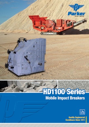 रबल रीसाइक्लिंग प्लांट Parker 1110 HD