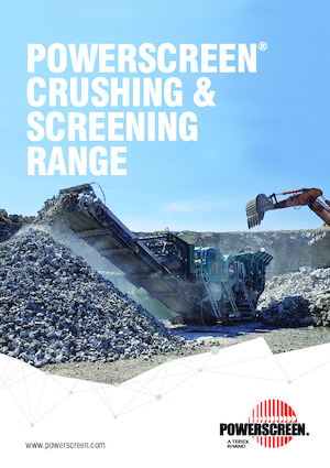 रबल रीसाइक्लिंग प्लांट Powerscreen 1150 Maxtrak 