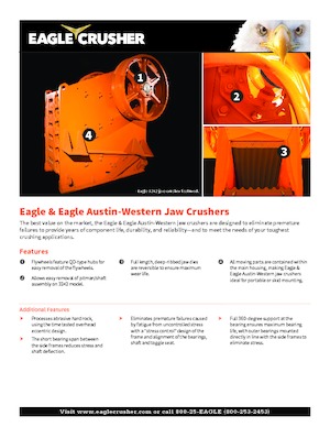 रबल रीसाइक्लिंग प्लांट Eagle Crusher 1036 