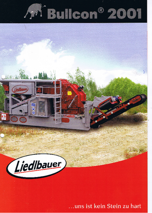 रबल रीसाइक्लिंग प्लांट Liedlbauer 2001 Bullcon