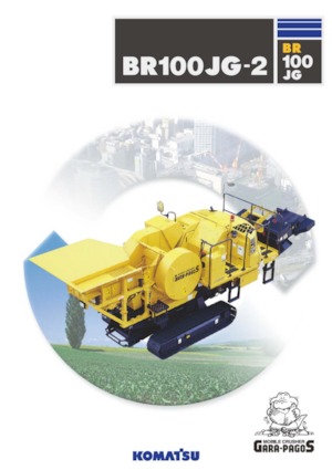 रबल रीसाइक्लिंग प्लांट Komatsu BR100JG-2