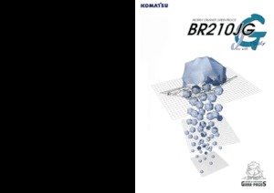 रबल रीसाइक्लिंग प्लांट Komatsu BR210JG-1