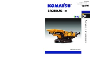 रबल रीसाइक्लिंग प्लांट Komatsu BR380JG