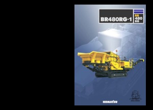 रबल रीसाइक्लिंग प्लांट Komatsu BR480RG-1