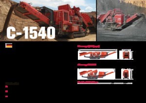रबल रीसाइक्लिंग प्लांट Terex-Finlay C 1540 P