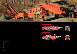 रबल रीसाइक्लिंग प्लांट Terex-Finlay C 1540