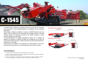 रबल रीसाइक्लिंग प्लांट Terex-Finlay C 1545