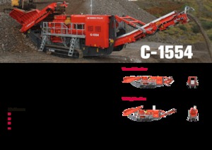 रबल रीसाइक्लिंग प्लांट Terex-Finlay C 1554