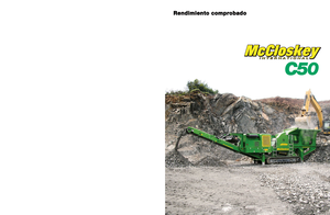 रबल रीसाइक्लिंग प्लांट McCloskey C50