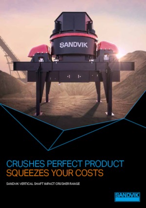 रबल रीसाइक्लिंग प्लांट Sandvik CV216 VSI