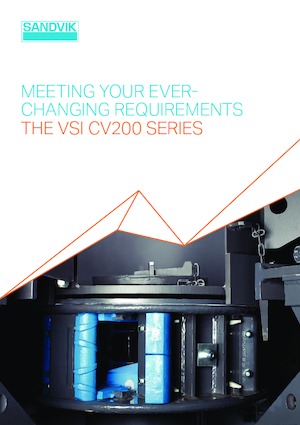 रबल रीसाइक्लिंग प्लांट Sandvik CV218 VSI