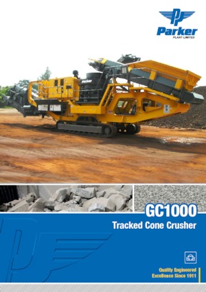 रबल रीसाइक्लिंग प्लांट Parker GC1000
