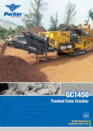 रबल रीसाइक्लिंग प्लांट Parker GC1450