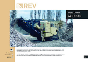 रबल रीसाइक्लिंग प्लांट REV GCR 13.10