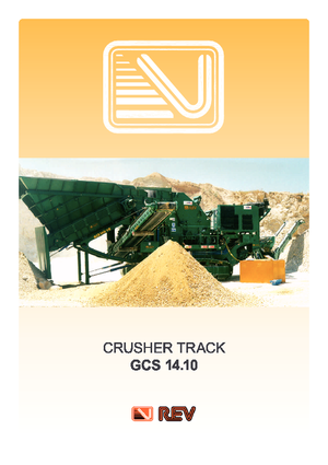 रबल रीसाइक्लिंग प्लांट REV GCS 14.10