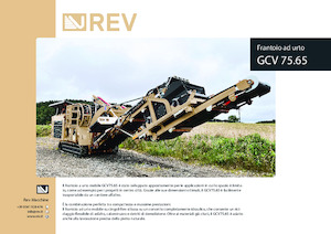 रबल रीसाइक्लिंग प्लांट REV GCV 75.65