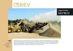 रबल रीसाइक्लिंग प्लांट REV GCV 90.72