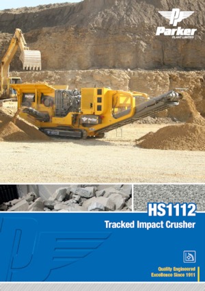 रबल रीसाइक्लिंग प्लांट Parker HS1112