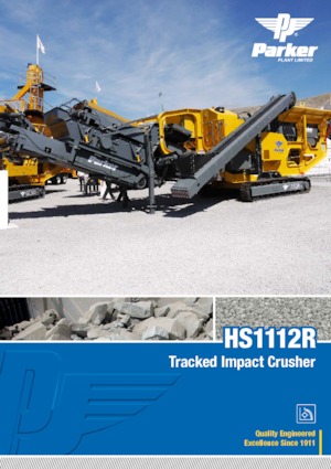 रबल रीसाइक्लिंग प्लांट Parker HS1112R