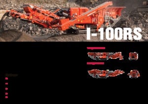 रबल रीसाइक्लिंग प्लांट Terex-Finlay I 100 RS