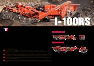 रबल रीसाइक्लिंग प्लांट Terex-Finlay I 100 RS
