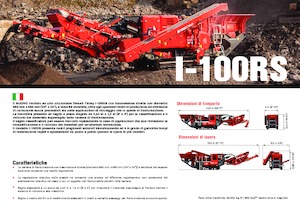 रबल रीसाइक्लिंग प्लांट Terex-Finlay I 100 RS